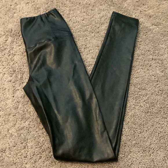 Wilfred Free black faux leather leggings, size S - Picture 3 of 5